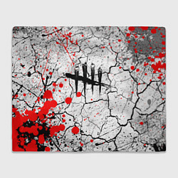 Плед флисовый DEAD BY DAYLIGHT, цвет: 3D-велсофт