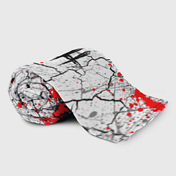 Плед флисовый DEAD BY DAYLIGHT, цвет: 3D-велсофт — фото 2