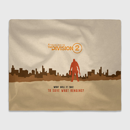 Плед Tom Clancy's The Division 2 / 3D-Велсофт – фото 1