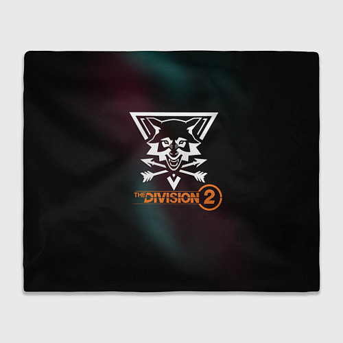 Плед The Division 2 Logo / 3D-Велсофт – фото 1