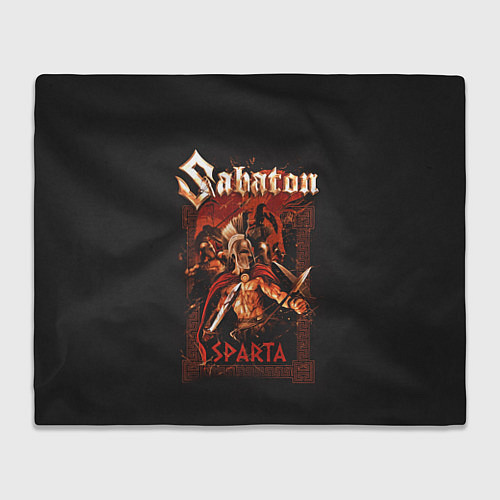 Плед Sabaton - Sparta / 3D-Велсофт – фото 1