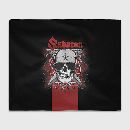 Плед Sabaton Army Skull / 3D-Велсофт – фото 1