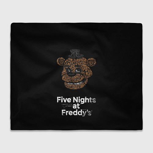 Плед FIVE NIGHTS AT FREDDYS / 3D-Велсофт – фото 1