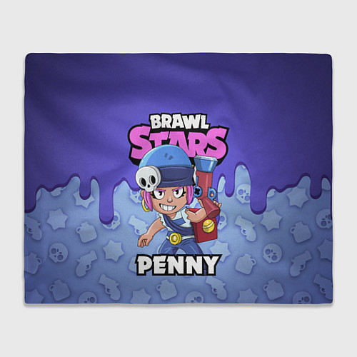 Плед BRAWL STARS PENNY / 3D-Велсофт – фото 1