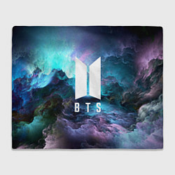 Плед флисовый BTS, цвет: 3D-велсофт