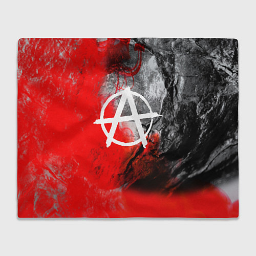 Плед АНАРХИЯ / 3D-Велсофт – фото 1