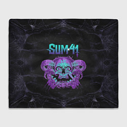 Плед флисовый No Personal space, цвет: 3D-велсофт