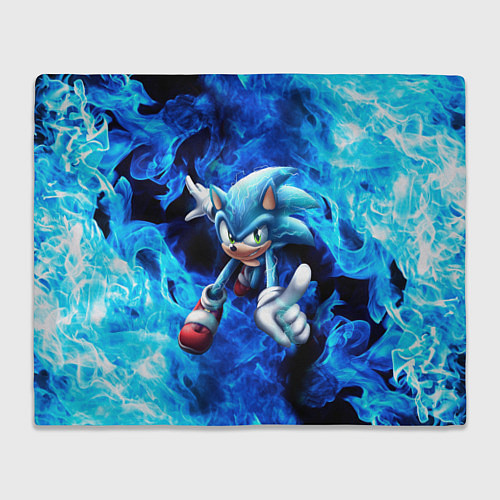Плед Blue Sonic / 3D-Велсофт – фото 1