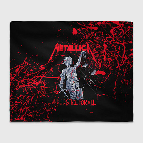 Плед Metallica / 3D-Велсофт – фото 1