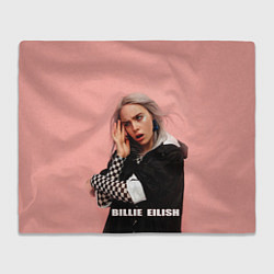 Плед флисовый Billie Eilish, цвет: 3D-велсофт