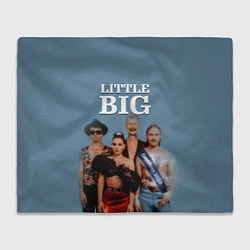 Плед флисовый Little Big, цвет: 3D-велсофт