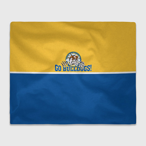 Плед GO BULLDOGS / 3D-Велсофт – фото 1