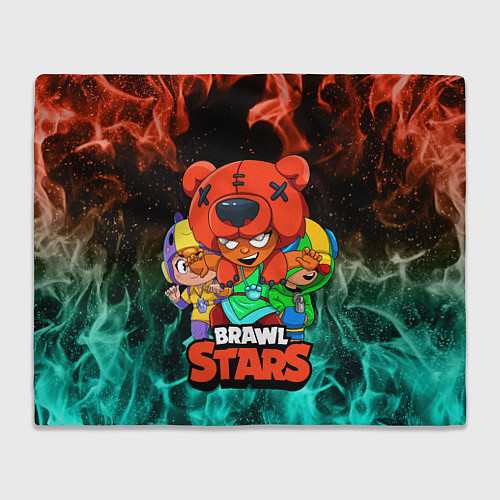 Плед BRAWL STARS NITA / 3D-Велсофт – фото 1