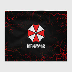 Плед флисовый UMBRELLA CORP, цвет: 3D-велсофт