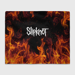 Плед флисовый SLIPKNOT, цвет: 3D-велсофт