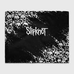 Плед флисовый SLIPKNOT, цвет: 3D-велсофт