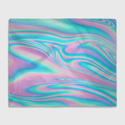 Плед флисовый WAVES, цвет: 3D-велсофт