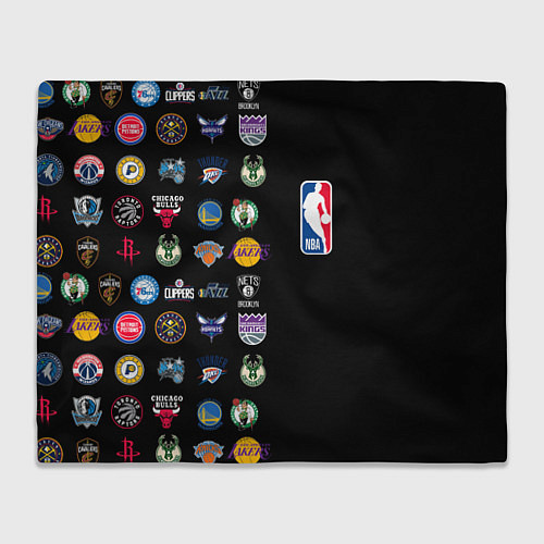 Плед NBA Team Logos 2 / 3D-Велсофт – фото 1