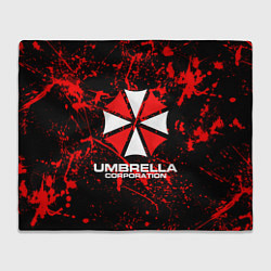 Плед флисовый Umbrella Corporation, цвет: 3D-велсофт