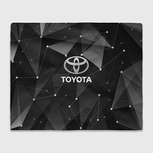 Плед TOYOTA / 3D-Велсофт – фото 1