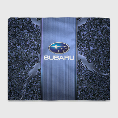 Плед SUBARU / 3D-Велсофт – фото 1