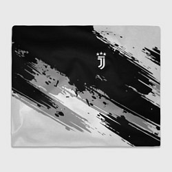 Плед флисовый Juventus F C, цвет: 3D-велсофт