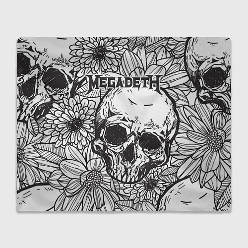 Плед Megadeth / 3D-Велсофт – фото 1