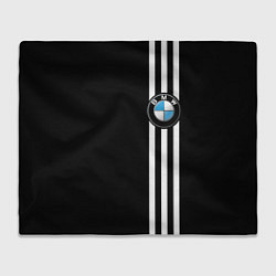 Плед флисовый BMW SPORT, цвет: 3D-велсофт