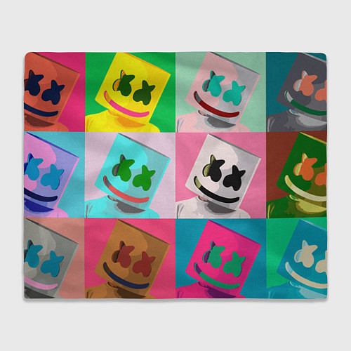 Плед Marshmello / 3D-Велсофт – фото 1