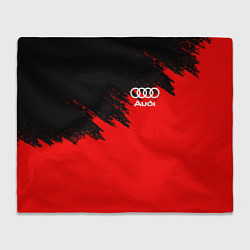 Плед флисовый AUDI, цвет: 3D-велсофт