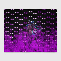 Плед флисовый Fortnite Raven, цвет: 3D-велсофт