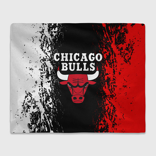 Плед CHICAGO BULLS / 3D-Велсофт – фото 1