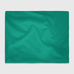 Плед флисовый Зеленый, цвет: 3D-велсофт