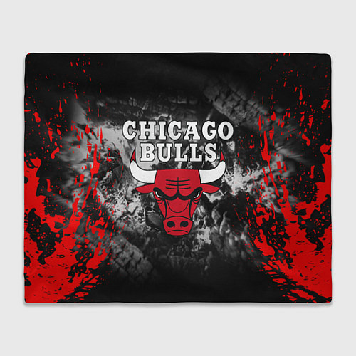 Плед CHICAGO BULLS / 3D-Велсофт – фото 1