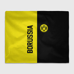 Плед флисовый BORUSSIA, цвет: 3D-велсофт