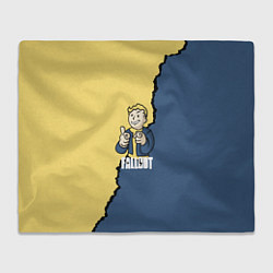 Плед Fallout logo boy