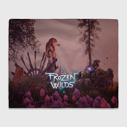 Плед флисовый HORIZON ZERO DAWN, цвет: 3D-велсофт