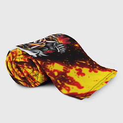 Плед флисовый Fire Biker Z, цвет: 3D-велсофт — фото 2