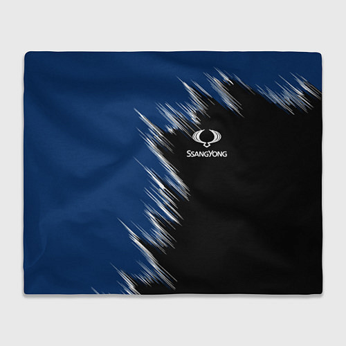 Плед SSANGYONG / 3D-Велсофт – фото 1