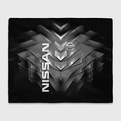Плед флисовый NISSAN, цвет: 3D-велсофт