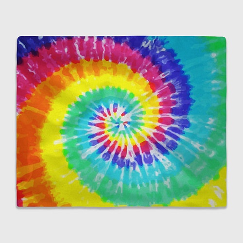 Плед TIE-DYE СТЕНА / 3D-Велсофт – фото 1