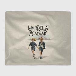 Плед флисовый The umbrella academy, цвет: 3D-велсофт