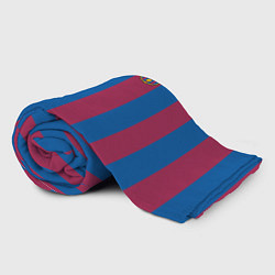 Плед флисовый FC Barcelona 2021, цвет: 3D-велсофт — фото 2
