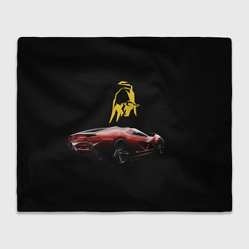 Плед Lamborghini - motorsport / 3D-Велсофт – фото 1