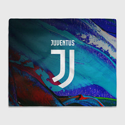 Плед флисовый JUVENTUS ЮВЕНТУС, цвет: 3D-велсофт