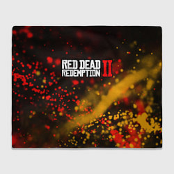 Плед флисовый RED DEAD REDEMPTION 2, цвет: 3D-велсофт