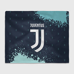 Плед флисовый JUVENTUS ЮВЕНТУС, цвет: 3D-велсофт