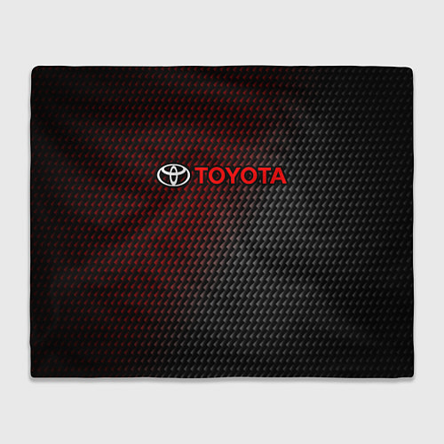 Плед TOYOTA ТОЙОТА / 3D-Велсофт – фото 1