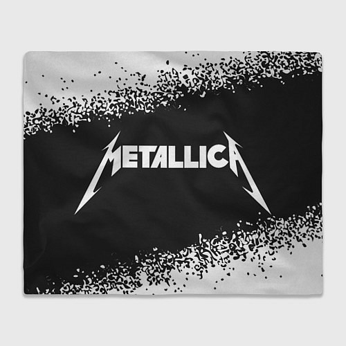 Плед METALLICA МЕТАЛЛИКА / 3D-Велсофт – фото 1