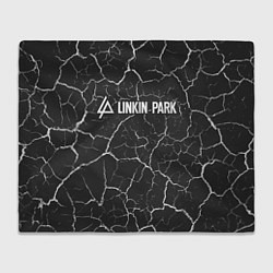 Плед флисовый LINKIN PARK ЛИНКИН ПАРК, цвет: 3D-велсофт